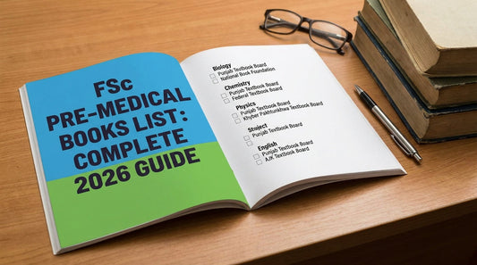 FSc Pre Medical Books List: Complete 2026 Guide