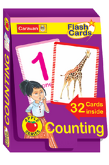 Counting Flash Cards — 32 Cards | Apple Series