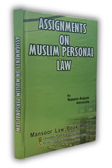 Assignments on Muslim Personal Law