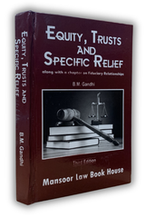 Equity, Trusts and Specific Relief
