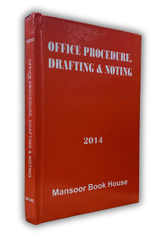 Office Procedure, Drafting & Noting