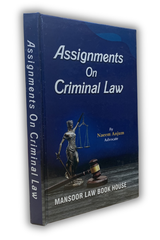 Assignments on Criminal Law