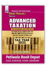 Advanced Taxation Tax Planning And Practices