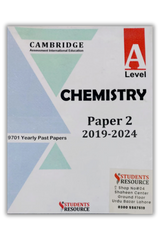 Cambridge A Level Chemistry Paper 2 Yearly Past Paper