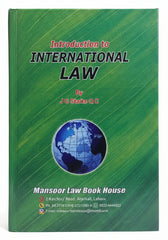 Introduction To International Law By J.G Strake