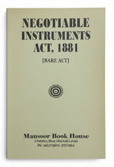 Negotiable Instruments Act 1881 [Bare-Act]