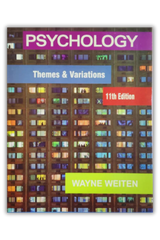 Psychology Themes & Variation 11th Edition By Wayne Weiten