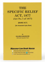 The Specific Relief Act, 1877 (Act No. I of 1877) — Bare Act