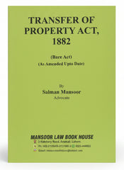 The Transfer of Property Act, 1882 (Act No. IV of 1882) — Bare Act