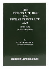 The Trusts Act, 1882 With Punjab Trusts Act, 2020 — Bare Act