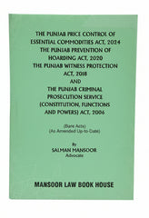 Punjab Criminal & Regulatory Laws Compilation [Bare Acts]